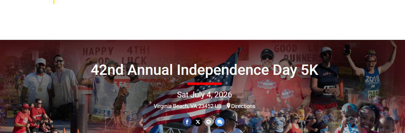 42nd Annual Independence Day 5K